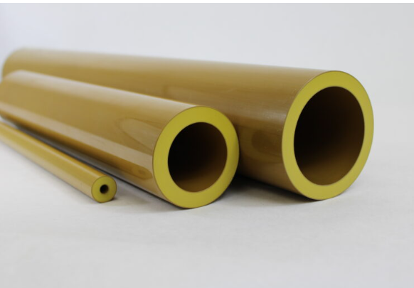외경과 내경이 서로 다른 3가지 종류의 Torlon 4203 Seamless Tube 재고 제품